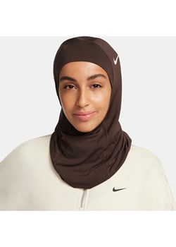 Hidżab 2.0 Nike Pro - Brązowy ze sklepu Nike poland w kategorii Szaliki i chusty damskie - zdjęcie 169757066
