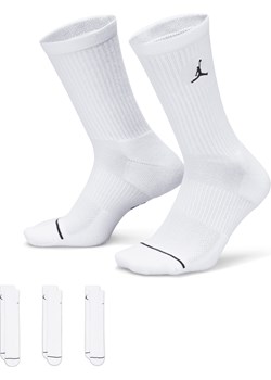 Klasyczne skarpety Jordan Everyday (3 pary) - Biel ze sklepu Nike poland w kategorii Skarpetki męskie - zdjęcie 169757086