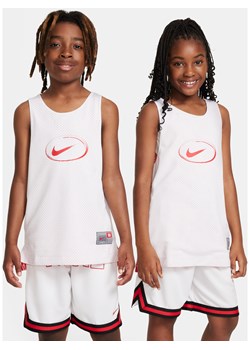 Dwustronna koszulka dla dużych dzieci Nike Culture of Basketball - Biel ze sklepu Nike poland w kategorii T-shirty chłopięce - zdjęcie 169757138