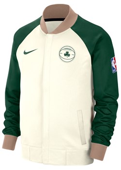 Męska kurtka z długim rękawem i zamkiem na całej długości Nike Dri-FIT Boston Celtics Showtime City Edition - Biel ze sklepu Nike poland w kategorii Kurtki męskie - zdjęcie 169757178