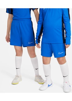 Spodenki piłkarskie dla dzieci Nike Dri-FIT Academy23 - Niebieski ze sklepu Nike poland w kategorii Spodenki chłopięce - zdjęcie 169757347