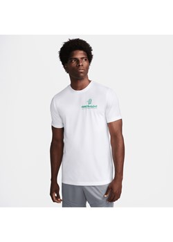 Męski T-shirt do koszykówki Nike Dri-FIT - Biel ze sklepu Nike poland w kategorii T-shirty męskie - zdjęcie 169757376