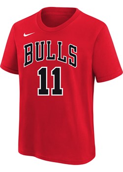 T-shirt dla dużych dzieci (chłopców) Nike NBA Chicago Bulls - Czerwony ze sklepu Nike poland w kategorii T-shirty chłopięce - zdjęcie 169757377