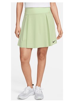 Długa damska spódnica do golfa Nike Dri-FIT Advantage - Zieleń ze sklepu Nike poland w kategorii Spódnice - zdjęcie 169757388