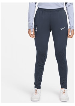 Damskie dzianinowe spodnie piłkarskie Nike Dri-FIT Tottenham Hotspur Strike - Niebieski ze sklepu Nike poland w kategorii Spodnie damskie - zdjęcie 169757449