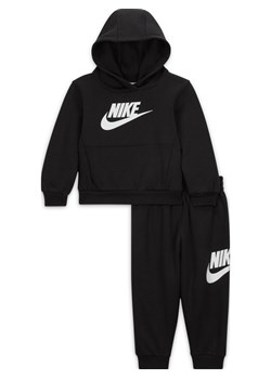 Dwuczęściowy zestaw dla niemowląt Nike Club Fleece Set - Czerń ze sklepu Nike poland w kategorii Komplety niemowlęce - zdjęcie 169757465