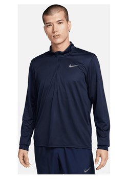 Męska koszulka do biegania z zamkiem 1/2 Dri-FIT Nike Pacer - Niebieski ze sklepu Nike poland w kategorii T-shirty męskie - zdjęcie 169757575
