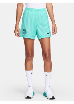 Damskie spodenki piłkarskie Nike Dri-FIT FC Barcelona Stadium 2023/24 (wersja trzecia) - Niebieski ze sklepu Nike poland w kategorii Szorty - zdjęcie 169757605