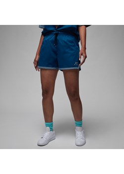 Damskie spodenki z tkaniny Jordan - Niebieski ze sklepu Nike poland w kategorii Szorty - zdjęcie 169757616