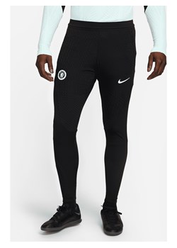 Męskie spodnie piłkarskie Nike Dri-FIT ADV Chelsea F.C. Strike Elite (wersja trzecia) - Czerń ze sklepu Nike poland w kategorii Spodnie męskie - zdjęcie 169757725