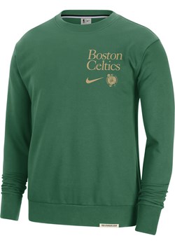 Męska bluza dresowa z półokrągłym dekoltem Nike Dri-FIT NBA Boston Celtics Standard Issue - Zieleń ze sklepu Nike poland w kategorii Bluzy męskie - zdjęcie 169757726