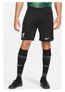 Męskie spodenki piłkarskie Nike Dri-FIT Liverpool F.C. 2023/24 Stadium (wersja wyjazdowa) - Czerń ze sklepu Nike poland w kategorii Spodenki męskie - zdjęcie 169757778