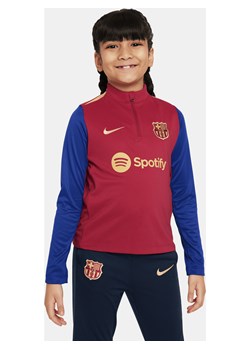 Treningowa koszulka piłkarska dla małych dzieci Nike Dri-FIT FC Barcelona Academy Pro - Czerwony ze sklepu Nike poland w kategorii Bluzki dziewczęce - zdjęcie 169757797