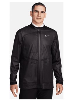 Męska kurtka do golfa z zamkiem na całej długości Nike Storm-FIT ADV - Czerń ze sklepu Nike poland w kategorii Kurtki męskie - zdjęcie 169757799