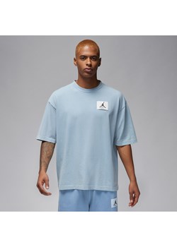 Męski powiększony T-shirt Jordan Flight Essentials - Niebieski ze sklepu Nike poland w kategorii T-shirty męskie - zdjęcie 169757825