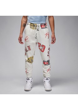 Męskie spodnie dresowe Jordan Brooklyn Fleece - Biel ze sklepu Nike poland w kategorii Spodnie męskie - zdjęcie 169757845