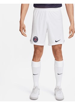 Męskie spodenki piłkarskie Nike Dri-FIT Paris Saint-Germain Stadium 2023/24 (wersja domowa/wyjazdowa) - Biel ze sklepu Nike poland w kategorii Spodenki męskie - zdjęcie 169757887