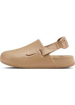 Damskie buty typu mule Nike Calm - Brązowy ze sklepu Nike poland w kategorii Sandały damskie - zdjęcie 169757906