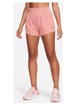 Damskie spodenki do biegania z wszytą bielizną i kieszeniami o wysokim stanie 8 cm Nike Dri-FIT Running Division - Różowy ze sklepu Nike poland w kategorii Szorty - zdjęcie 169757937