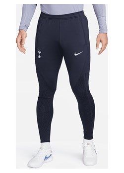 Męskie dzianinowe spodnie piłkarskie Tottenham Hotspur Strike Nike Dri-FIT - Niebieski ze sklepu Nike poland w kategorii Spodnie męskie - zdjęcie 169758065