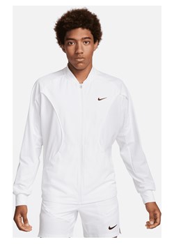 Męska kurtka do tenisa Dri-FIT NikeCourt Advantage - Biel ze sklepu Nike poland w kategorii Kurtki męskie - zdjęcie 169758107