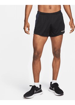 Męskie spodenki do biegania z wszytą bielizną Dri-FIT Nike Track Club 8 cm - Czerń ze sklepu Nike poland w kategorii Spodenki męskie - zdjęcie 169758185