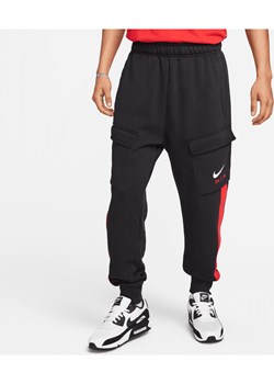 Męskie bojówki z dzianiny Nike Air - Czerń ze sklepu Nike poland w kategorii Spodnie męskie - zdjęcie 169758256