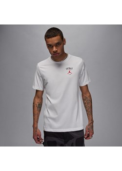 T-shirt męski Jordan Dubai - Biel ze sklepu Nike poland w kategorii T-shirty męskie - zdjęcie 169758409