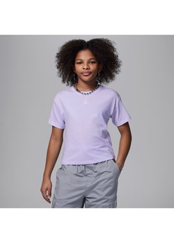 T-shirt dla dużych dzieci (dziewcząt) Jordan - Fiolet ze sklepu Nike poland w kategorii T-shirty chłopięce - zdjęcie 169758418