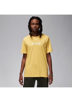 T-shirt męski Paris Saint-Germain - Żółty ze sklepu Nike poland w kategorii T-shirty męskie - zdjęcie 169758466