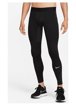 Legginsy męskie Nike Pro Warm - Czerń ze sklepu Nike poland w kategorii Spodnie męskie - zdjęcie 169758467