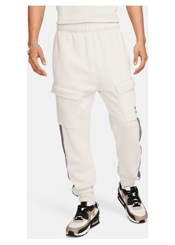 Męskie bojówki z dzianiny Nike Air - Brązowy ze sklepu Nike poland w kategorii Spodnie męskie - zdjęcie 169758475