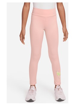 Legginsy dla małych dzieci Nike „Just DIY It” - Różowy ze sklepu Nike poland w kategorii Spodnie dziewczęce - zdjęcie 169758566