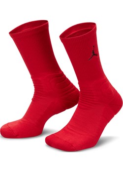 Klasyczne skarpety do koszykówki Jordan Flight - Czerwony ze sklepu Nike poland w kategorii Skarpetki damskie - zdjęcie 169758646