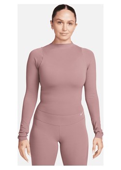 Damska koszulka z długim rękawem Dri-FIT Nike Zenvy - Fiolet ze sklepu Nike poland w kategorii Bluzki damskie - zdjęcie 169758738