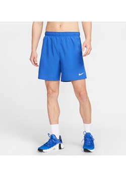 Męskie spodenki do biegania z wszytą bielizną Dri-FIT Nike Challenger 18 cm - Niebieski ze sklepu Nike poland w kategorii Spodenki męskie - zdjęcie 169758768