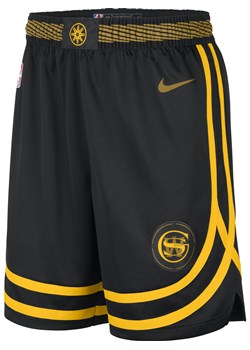 Spodenki męskie Nike Dri-FIT NBA Swingman Golden State Warriors City Edition 2023/24 - Czerń ze sklepu Nike poland w kategorii Spodenki męskie - zdjęcie 169758795