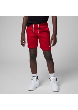 Spodenki z dzianiny dla małych dzieci Jordan - Czerwony ze sklepu Nike poland w kategorii Spodenki chłopięce - zdjęcie 169758855