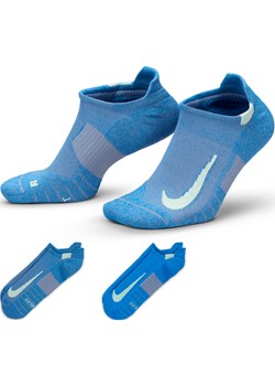 Skarpety biegowe do kostki Nike Multiplier (2 pary) - Wielokolorowe ze sklepu Nike poland w kategorii Skarpetki męskie - zdjęcie 169759005