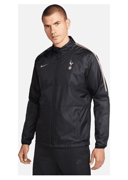 Męska kurtka piłkarska Tottenham Hotspur Repel Academy AWF (wersja trzecia) - Czerń ze sklepu Nike poland w kategorii Kurtki męskie - zdjęcie 169759008