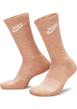 Klasyczne skarpety z amortyzacją Nike Everyday Plus - Brązowy ze sklepu Nike poland w kategorii Skarpetki męskie - zdjęcie 169759226