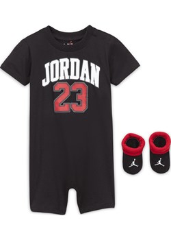 Zestaw składający się z rampersów i bucików dla niemowląt Jordan - Czerń ze sklepu Nike poland w kategorii Rampersy - zdjęcie 169759229