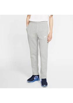 Spodnie męskie Nike Sportswear Club Fleece - Szary ze sklepu Nike poland w kategorii Spodnie męskie - zdjęcie 169759417