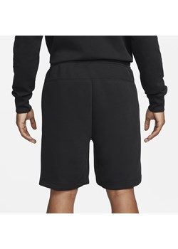 Spodenki męskie Nike Tech Fleece - Czerń ze sklepu Nike poland w kategorii Spodenki męskie - zdjęcie 169765018
