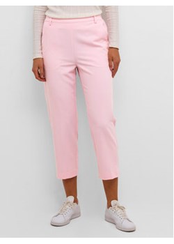 Kaffe Spodnie materiałowe Sakura 10506127 Różowy Relaxed Fit ze sklepu MODIVO w kategorii Spodnie damskie - zdjęcie 169774935