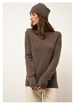 Just Cashmere Kaszmirowy sweter "Lexie" w kolorze brązowym ze sklepu Limango Polska w kategorii Swetry damskie - zdjęcie 169777298