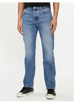 Levi's® Jeansy 501® 00501-3504 Niebieski Straight Fit ze sklepu MODIVO w kategorii Jeansy męskie - zdjęcie 169777867