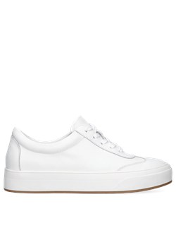 Białe sneakersy damskie ze skóry, Sneakersy, GG0006-01 ze sklepu Konopka Shoes w kategorii Buty sportowe damskie - zdjęcie 169779306