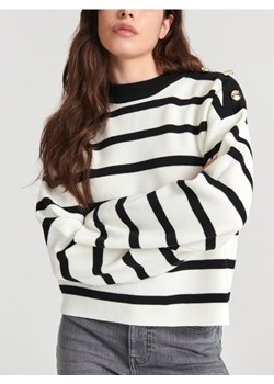 Sinsay - Sweter w paski - kremowy ze sklepu Sinsay w kategorii Swetry damskie - zdjęcie 169780526