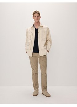 Reserved - Spodnie chino - beżowy ze sklepu Reserved w kategorii Spodnie męskie - zdjęcie 169783529